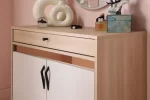 SEREZ PACK LIT + 2 CHEVETS + COMMODE + MIROIR – Image 13