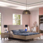 SEREZ PACK LIT + 2 CHEVETS + COMMODE + MIROIR