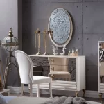 PACK  ELITE SOMMIER + 2 CHEVETS + COMMODE AVEC MIROIR + MATELAS FORMPEDIC – Image 6