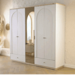 BORNEO ARMOIRE 5 PORTES + 2 TIROIRS