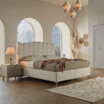 BORNEO TÊTE DE LIT + ALFA SOMMIER 180x200 CM