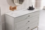 BRIELLA COMMODE AVEC 3 TIROIRS +MIRROIR – Image 7