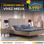 SEREZ PACK LIT + 2 CHEVETS + COMMODE + MIROIR