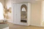 BORNEO ARMOIRE 4 PORTES + 2 TIROIRS – Image 3