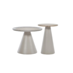 BORNEO FISKOS TABLE D’APPOINT +TABLE BASSE