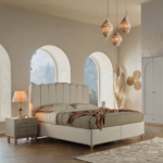 BORNEO SOMMIER 160×200 CM + TÊTE DE LIT