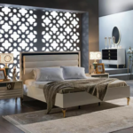 PACK  ELITE SOMMIER + 2 CHEVETS + COMMODE AVEC MIROIR + MATELAS FORMPEDIC