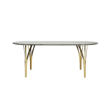 SERRA TABLE FIXE OVAL
