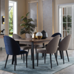 TALIA TABLE À MANGER TABLE + 6 CHAISES