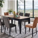 VISTA TABLE À MANGER EXTENSIBLE + 6 CHAISES