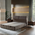 WOOL SOMMIER AVEC RANGEMENT + LED