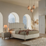 BORNEO SOMMIER AVEC RANGEMENT + TÊTE DE LIT + 2 CHEVETS