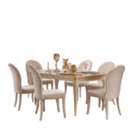 ELITE SALLE À MANGER TABLE + 6 CHAISES