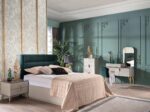 PACK SERRA SOMMIER + 2 CHEVETS + COMMODE AVEC MIROIR – Image 2