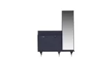 VIOLA PACK LIT + 2 CHEVETS LED +COMMODE +MIROIR – Image 12