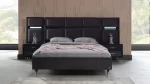 VIOLA PACK LIT + 2 CHEVETS LED +COMMODE +MIROIR – Image 3