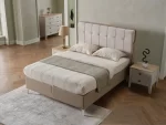 FIONA SOMMIER AVEC RANGEMENT + TÊTE DE LIT + 2 CHEVETS + MATELAS – Image 3